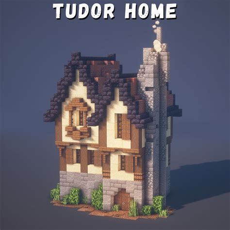 minecraft tudor house blueprints.